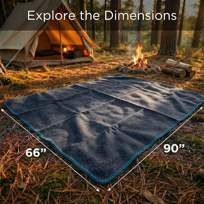 Wool Camping Blanket 10-Pack - Image 2