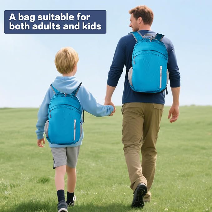 Waterproof Foldable Backpack Dry Storage Lightweight Daypack 35L Outdoor - Image 3