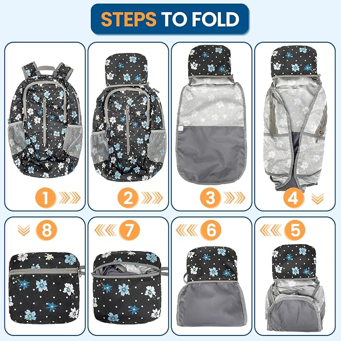 ZOMAKE Ultra Lightweight Packable Backpack 25L - Image 5