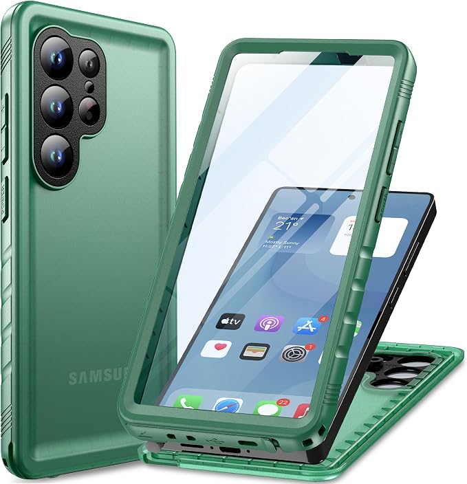 Cozycase for Samsung Galaxy S25 Ultra Waterproof Case by Cozycase