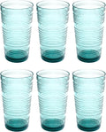 Beaded 16 oz Durable Acrylic Jumbo Drinking Glasses, Shatter-Resistant and by AbodeHomewares-TheDesignDestinationforTabletopDrinkwareKitchenandPet