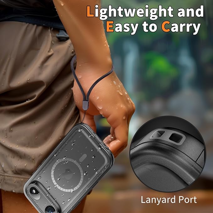 Cozycase for iPhone Air Waterproof Case Full-Body Bumper Shockproof Dustproof - Image 8