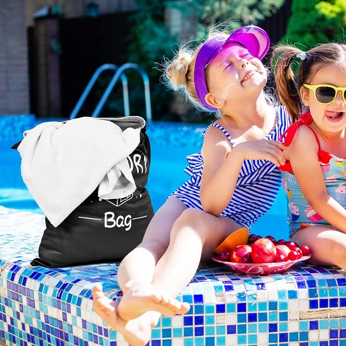 2 Pcs Large Travel Laundry Bags - Image 3
