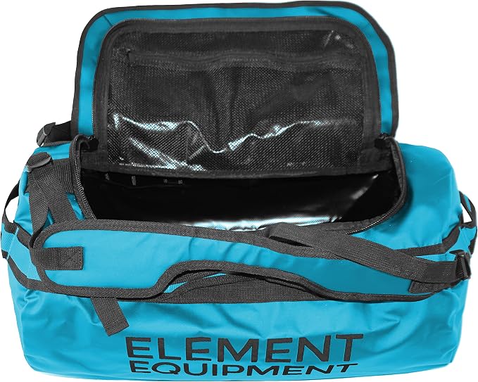 Element Equipment Trailhead Duffel Bag Shoulder Straps Waterproof Teal Small - Image 3