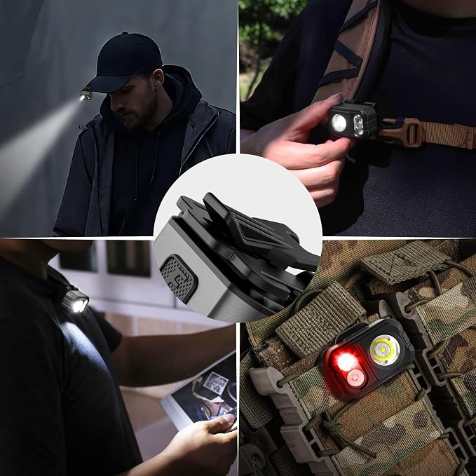 EverBrite 400LM Rechargeable Headlamp, 1.59 oz Lightweight & Comfortable Head - Image 9