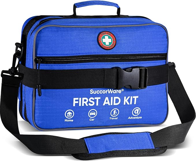 Professional 435 Pieces Large First Aid Kit by SuccorWare%C2%AE