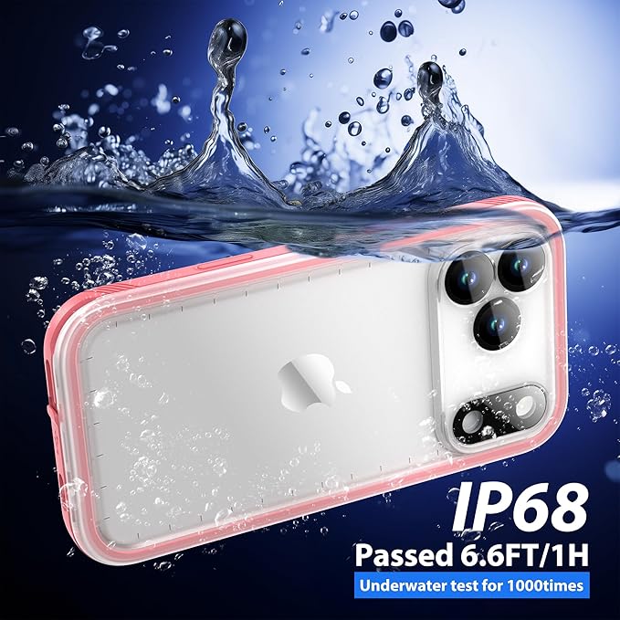 SPORTLINK for iPhone 17 Pro Max Case, IP68 Waterproof Military Protective Full - Image 4