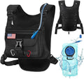 RAINSMORE Hydration Vest with 2L Water Bladder Lightweight Reflective Chest Pack by RAINSMORE