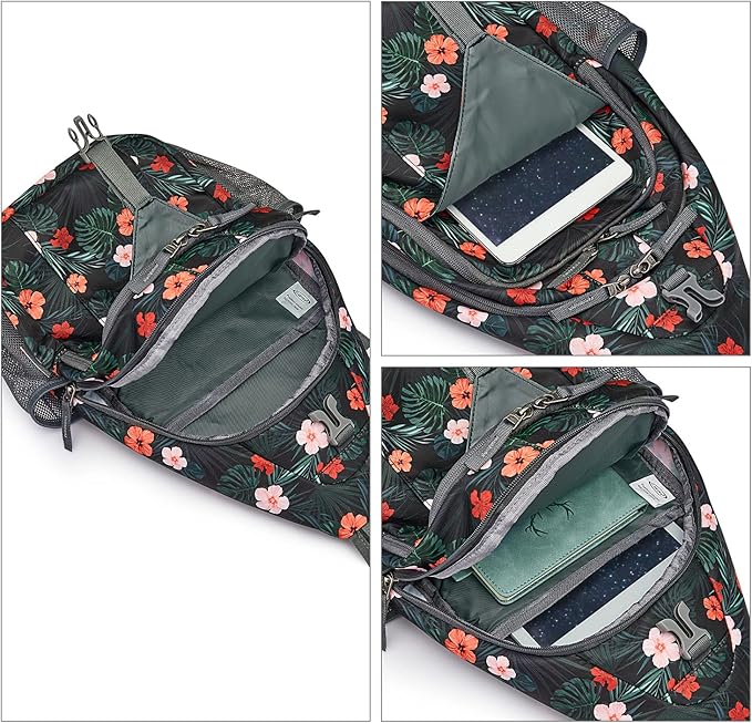 G4Free Sling Bag RFID Blocking Sling Backpack Crossbody Chest Bag Daypack - Image 4