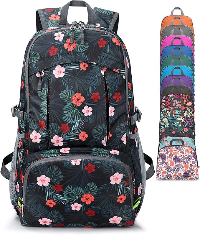 G4Free 40L Lightweight Packable Hiking Backpack, Waterproof Travel Daypack by G4Free