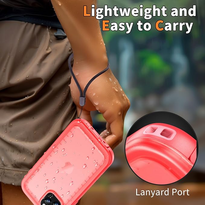 Cozycase Waterproof Case for iPhone 11 Pro Max, Shockproof Full-Body Rugged - Image 6