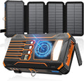 SOARAISE Solar Charger Power Bank - 48000mAh Wireless Portable Charger Built-in by SOARAISE