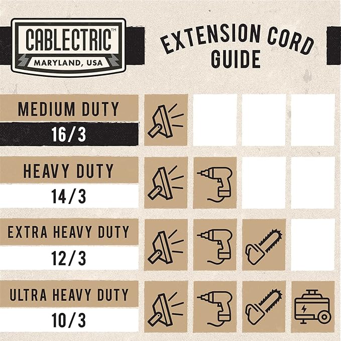 20 Foot Outdoor Extension Cord - Image 6
