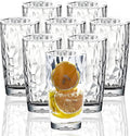 15 Oz Unbreakable Tritan Drinking Glasses Shatterproof Acrylic Glasses by VEILEDGEM