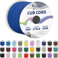Paracordland-270LB Parachute Cord -164FT-2mm Micro Paracord-Utility Cord Thin by Unknown