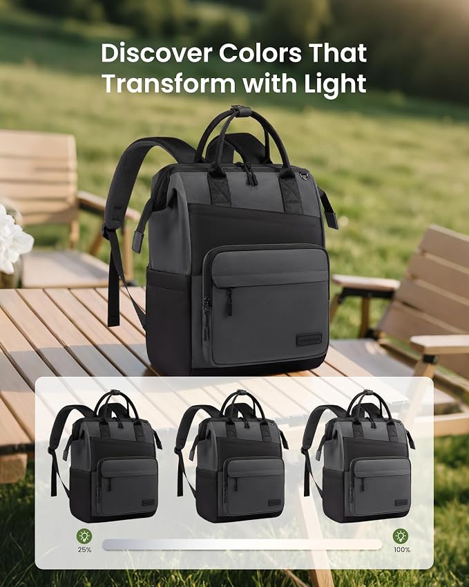 LOVEVOOK Laptop Backpack for Women, 15.6 Inch Travel Backpack for Work College - Image 7