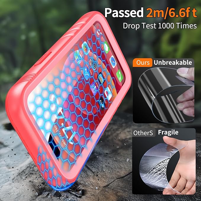 Cozycase Compatible with iPhone 12 Mini Waterproof Case - Image 4