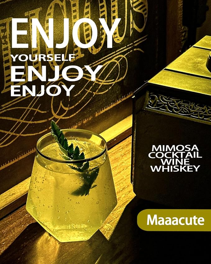 Maaacute 40 Pcak Plastic Stemless Wine cocktail Whiskey Champagne Glasses - Image 5
