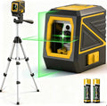 Laser Level with Tripod, 100 feet Green Cross Line Self Rotary Leveling Laser by Followustostayupdated