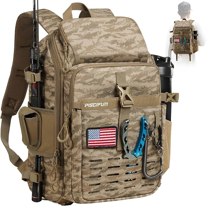 Piscifun Fishing Tackle Backpack by Piscifun