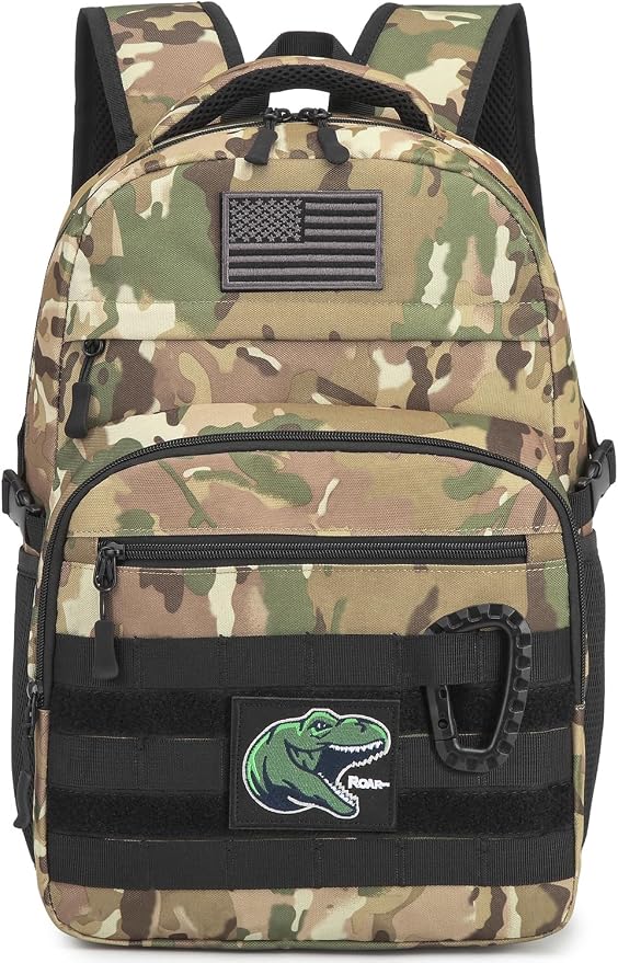 Kids Tactical Backpack Army Molle Bookbag Military Boys Backpack by SunForMorning