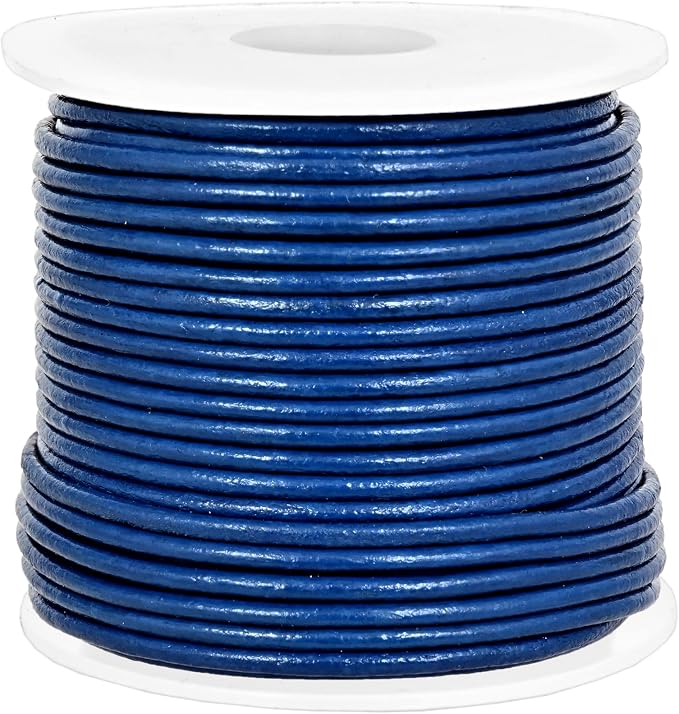 GENIQUE Real/Genuine Round Leather String Cord - Image 2
