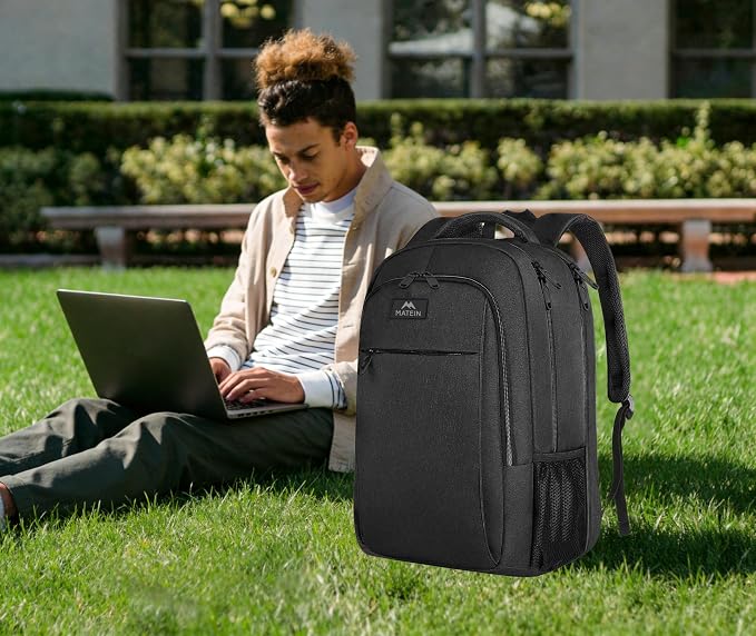 MATEIN Extra Large Backpack, 17 Inch Travel Laptop Backpack, Anti Theft TSA - Image 10