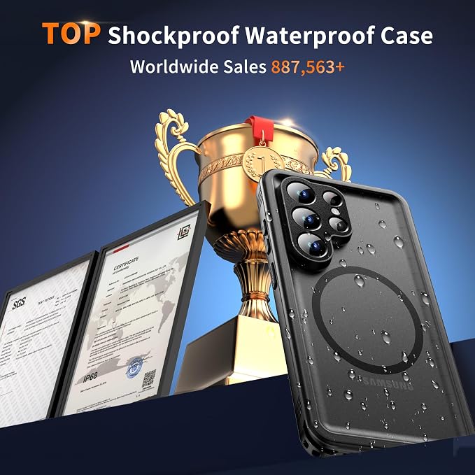 Cozycase Top Waterproof Case for Samsung Galaxy S26 Ultra - Image 14