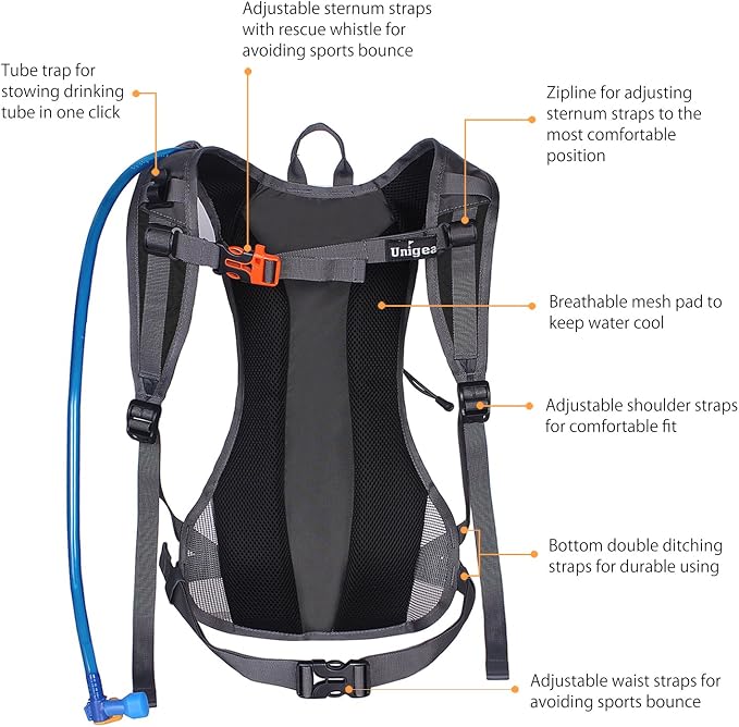 Unigear Hydration Pack Backpack - Image 3