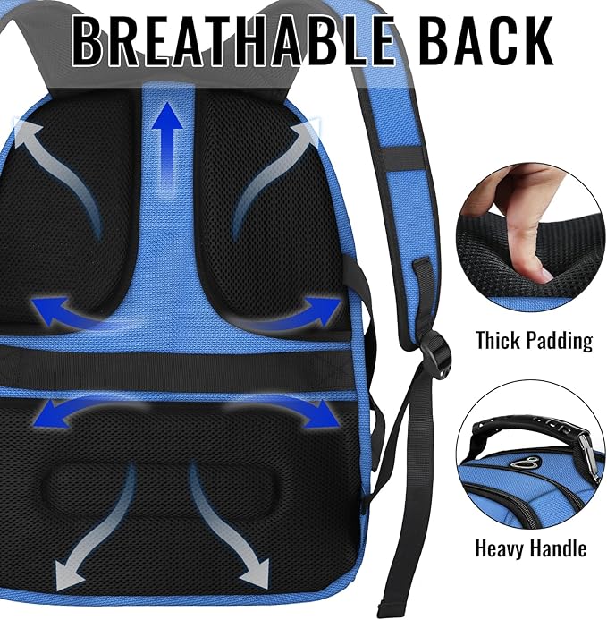 YOREPEK Large Backpack for Men, Extra Large Laptop Backpacks for Men Women - Image 3