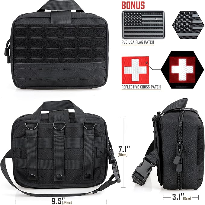 LIVANS Tactical Molle Medical Pouch - Image 2