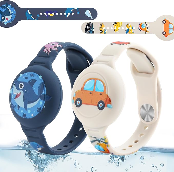 R-fun Waterproof Air Tag Bracelets Compatible by R-fun