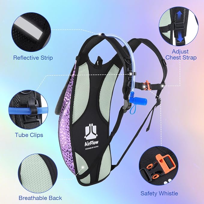 Rave Hydration Pack, Hydration Backpack - Image 3