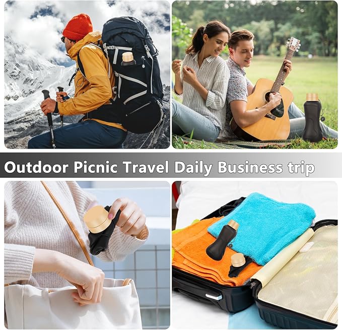 Collapsible Water Bottles, Leak Proof, Reuseable BPA Free Silicone Foldable - Image 7