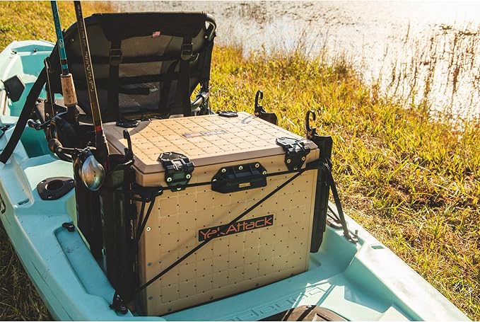 YakAttack BlackPak Pro 13" x 16" Kayak Fishing Crate - Image 6