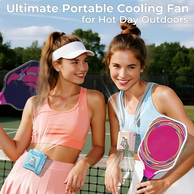 AMACOOL Portable Waist Fan Clip On, Father's Day Gifts - Image 2