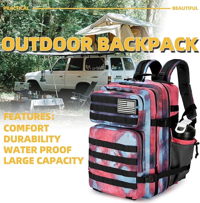 Lovelinks21 25L Tactical Backpack Military Tactical Backpack - Image 6