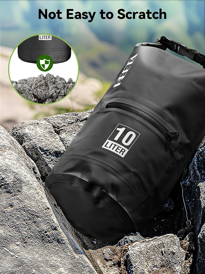 HEETA Waterproof Dry Bag with Front Zippered Pocket - Image 6