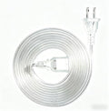 Clear Extension Cord 10FT Extension Cords Thin 2 Prong by Jplenty