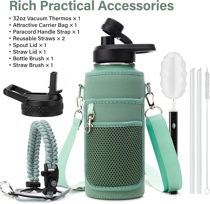 DYSANKY Insulated Water Bottle | Thickened Stainless Steel Vacuum Metal | - Image 2