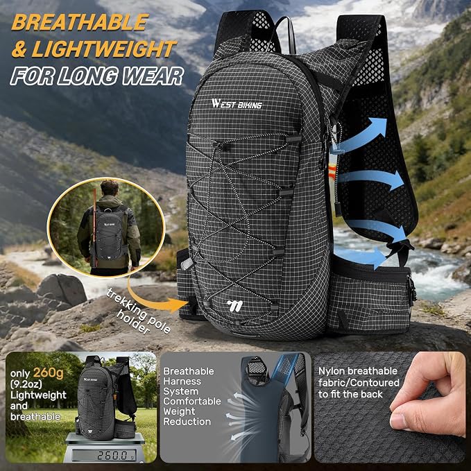 Lightweight Hydration Backpack - Image 5