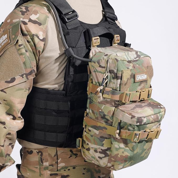 EXCELLENT ELITE SPANKER Tactical MOLLE Hydration Backpack Water Bladder Carrier - Image 5