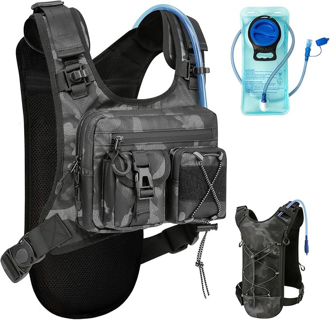 Criuage USA Original Patent Running Hydration Vest Backpack, Lightweight Chest by CriuageDirect