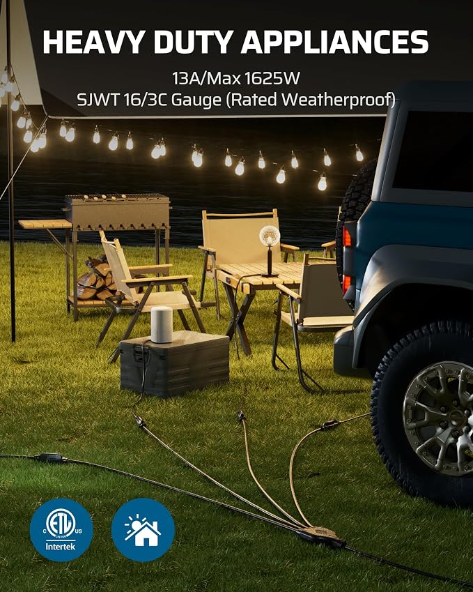 DEWENWILS 46FT Outdoor Extension Cord - Image 3