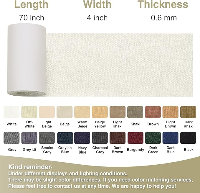 Gheeidau Canvas Repair Tape 4×70 Inch Waterproof Self-Adhesive Fabric Repair - Image 4