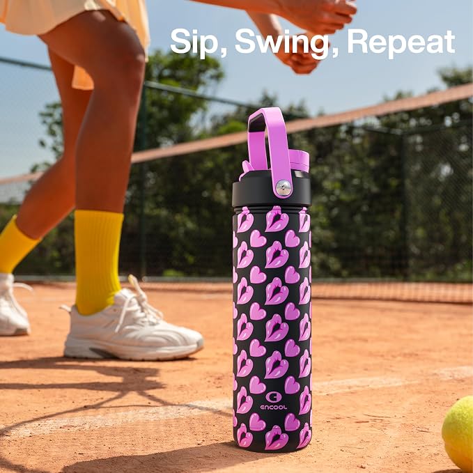 ENCOOL Valentine's Day Insulated Water Bottle - Image 5