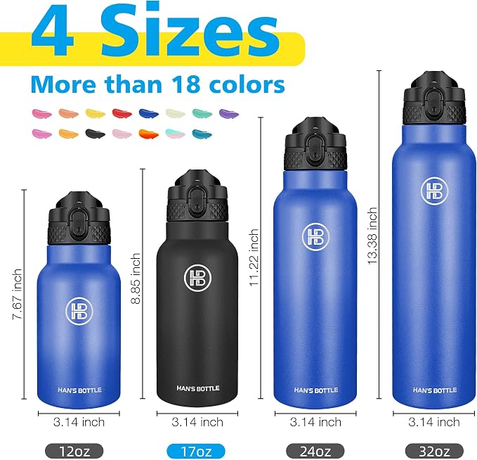 Han's Bottle Kids Water Bottle - Image 2