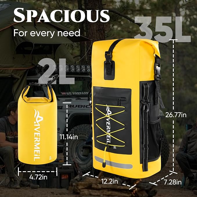 Waterproof Backpack Dry Bag - Image 2