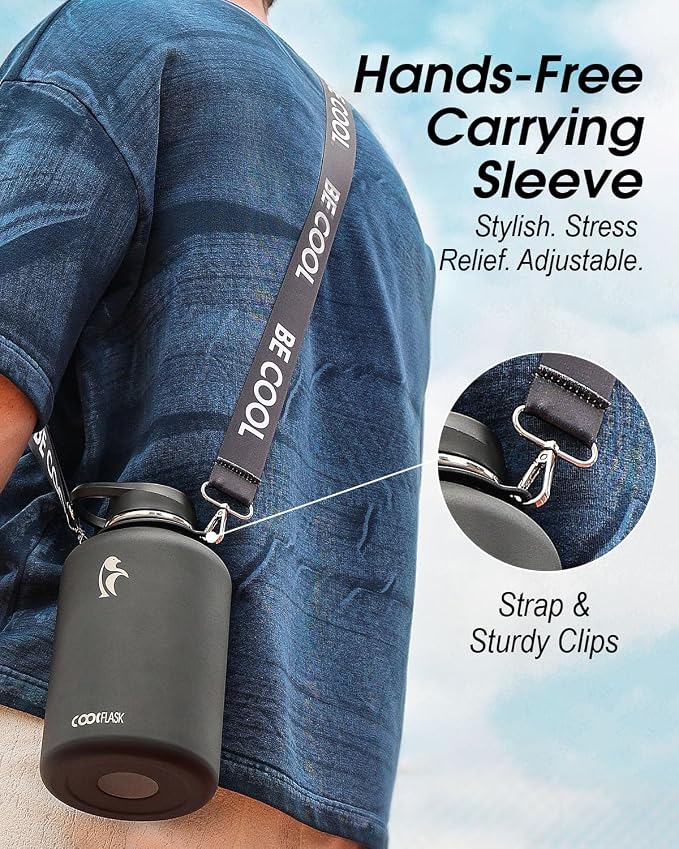 Coolflask 64oz Insulated Water Bottle - Image 6