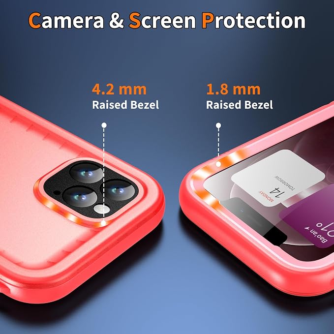 Cozycase Waterproof Case for iPhone 11 Pro Max, Shockproof Full-Body Rugged - Image 8
